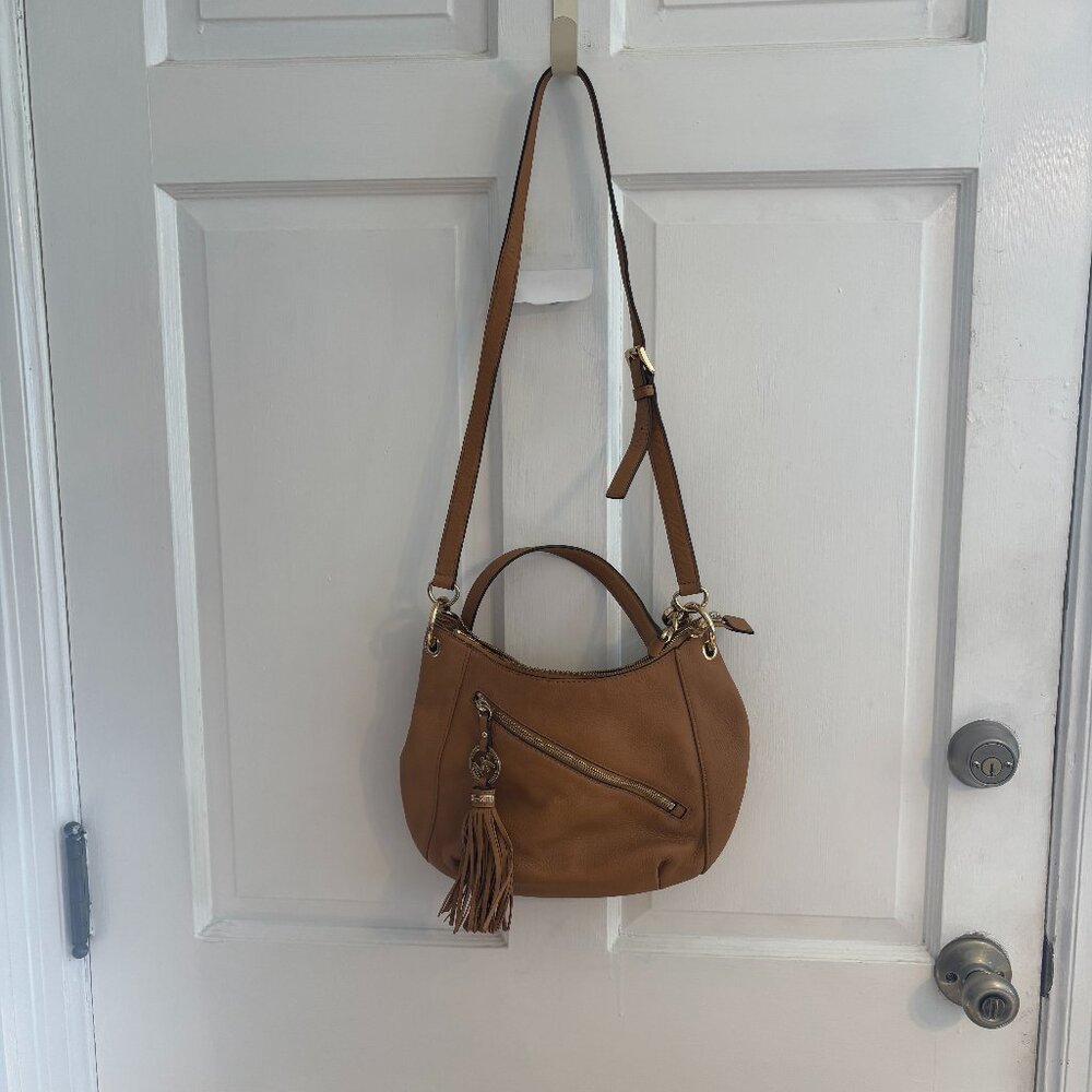 Michael Kors Brown Tassel Purse